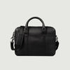 color swatch THE CAPTAIN BLACK LEATHER BRIEFCASE