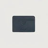 color swatch Karl Blue Leather Card Holder